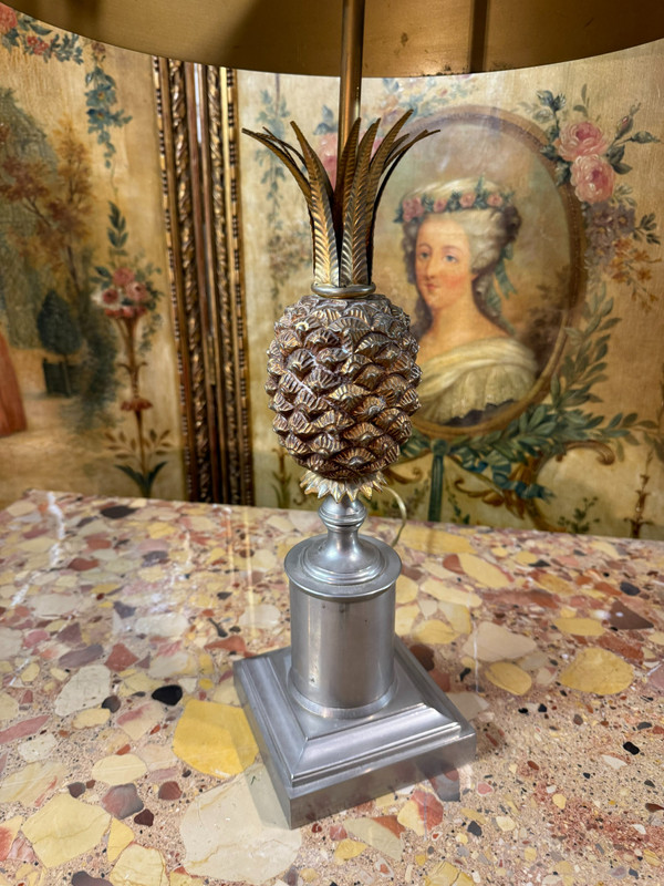 PINEAPPLE LAMP ATTRIBUTED TO MAISON CHARLES