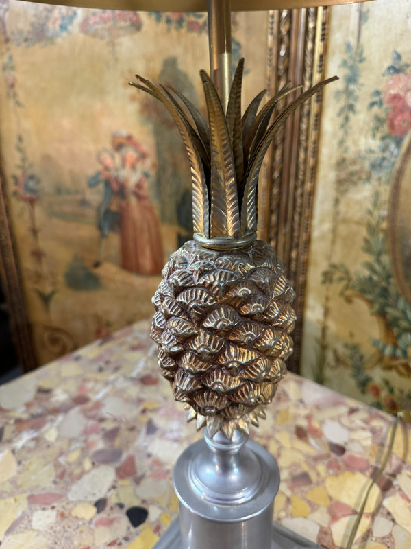 PINEAPPLE LAMP ATTRIBUTED TO MAISON CHARLES