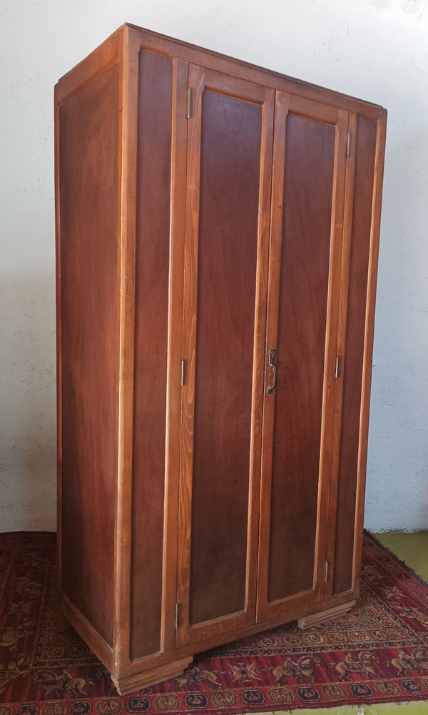 Vintage beech cabinet