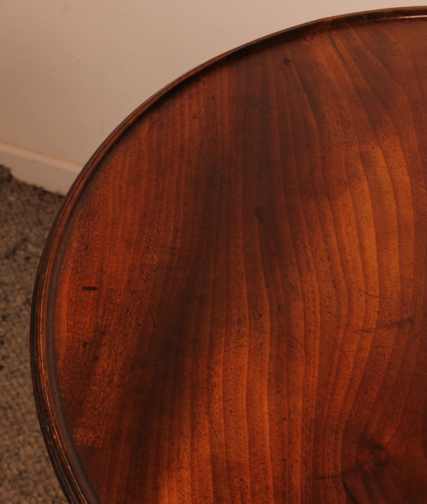 English Tripod Table Circa 1800 In Mahogany