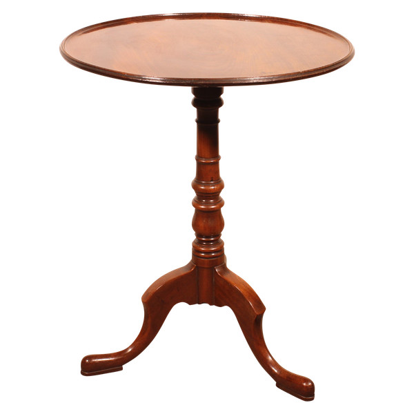 English Tripod Table Circa 1800 In Mahogany