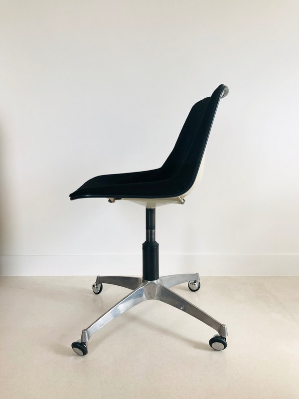 Chaise de bureau par Robin et Lucienne Day pour Castelli, Italie années 70