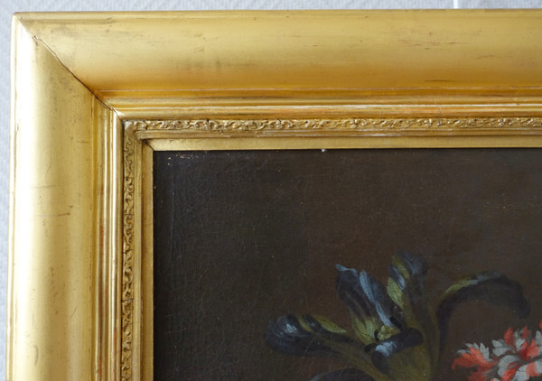 French school of the 19th century: painting of flowers circa 1800 - 80.2cm x 67.7cm