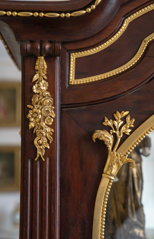 A Mahogany And Gilt Bronze Showcase, Napoleon III Period