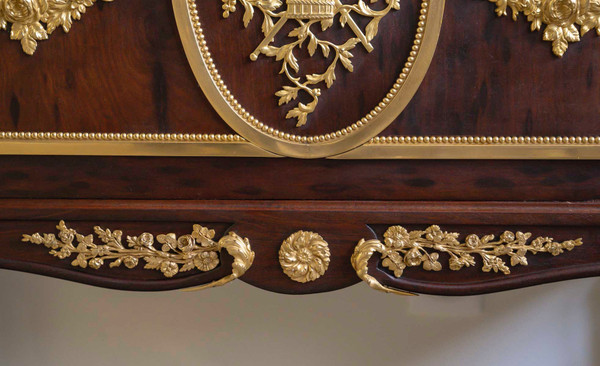 A Mahogany And Gilt Bronze Showcase, Napoleon III Period