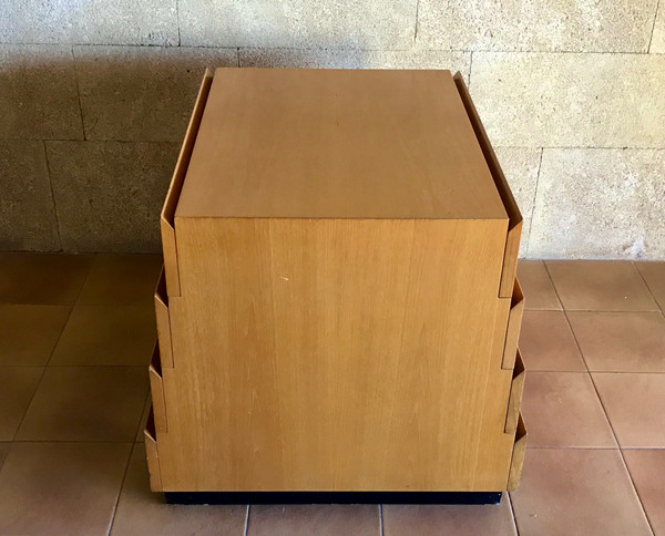 Commode centrale Jane Aubert, France années 80,