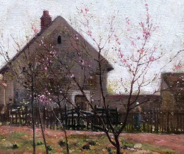 Henri Émile de SACHY, Spring landscape