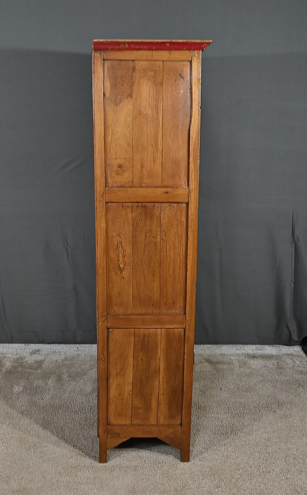 Solid teak window cabinet, India - Early 20th century