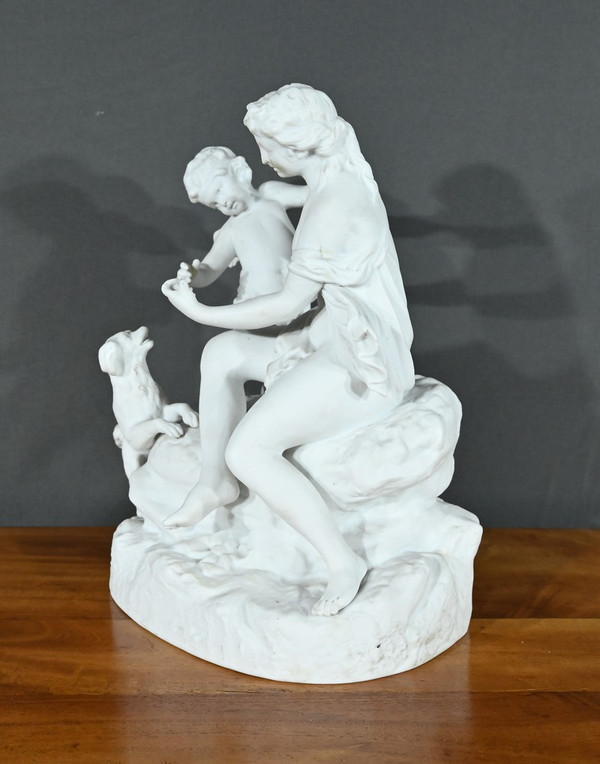 Cookie sculpture "Venus and Love" - Late 19th century