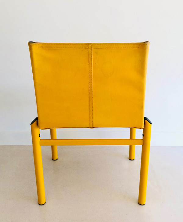 Mastro" chairs by Afra and Tobia Scarpa for Molteni, Italy 1980s