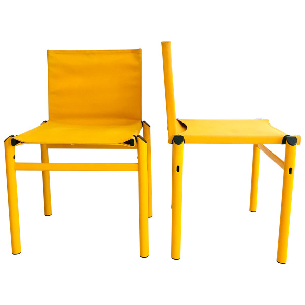 Mastro" chairs by Afra and Tobia Scarpa for Molteni, Italy 1980s