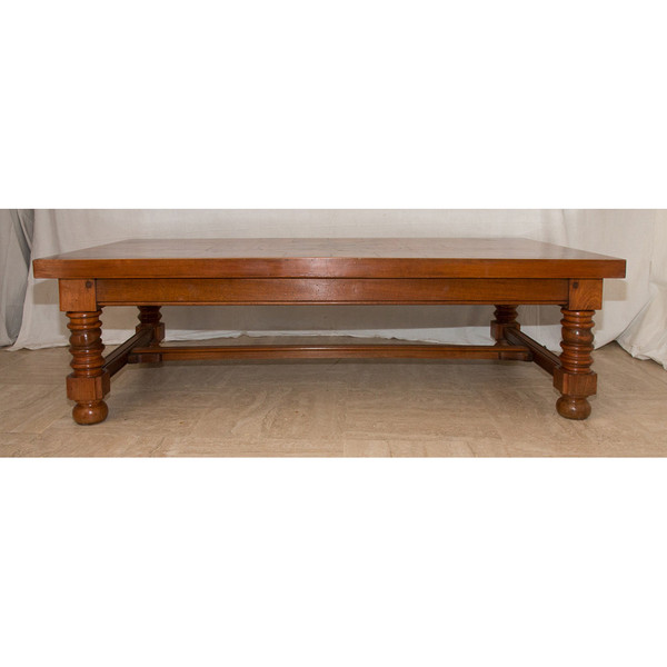 Walnut coffee table Fin XIXe Siècle