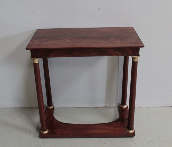 Empire mahogany console