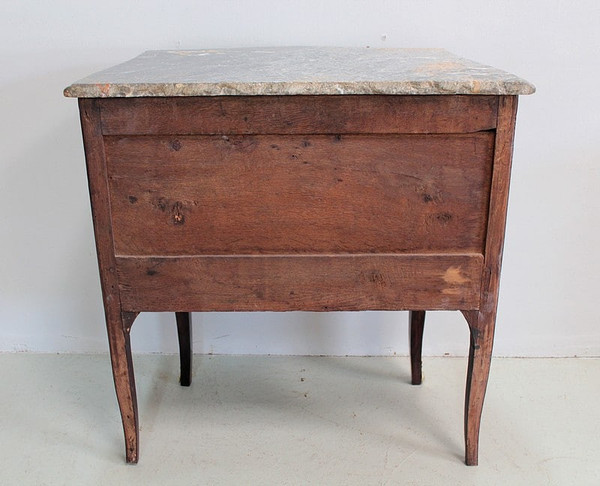 Louis XV period chest of drawers, stamped ELLAUME 18th century