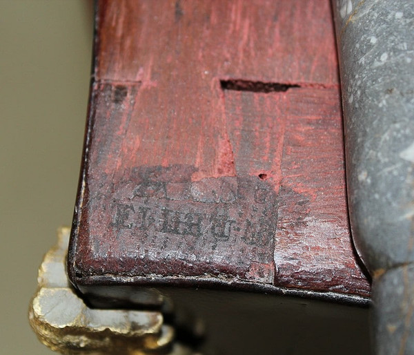 Louis XV period chest of drawers, stamped ELLAUME 18th century