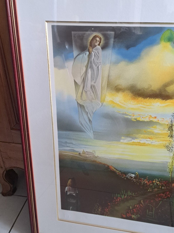 Lithograph Salvador Dali (1904-1989) - Mystical Vision "exp 115/295."