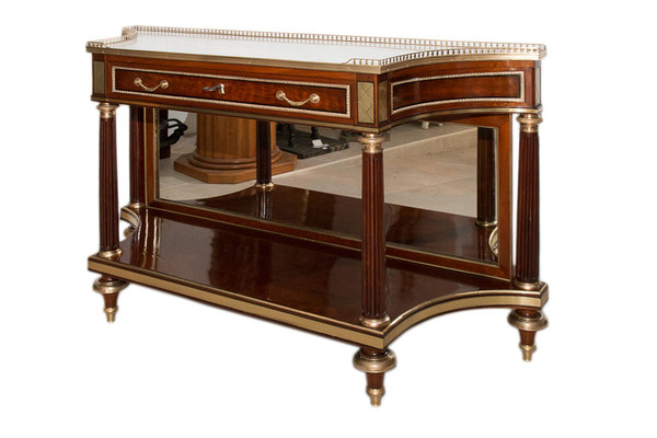 Louis XVI mahogany sideboard console