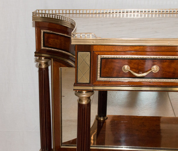 Louis XVI mahogany sideboard console