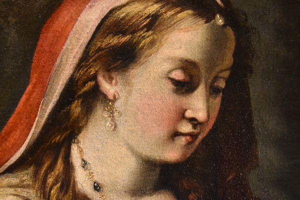 Gaspare Diziani (belluno 1689 - Venice 1767)  Portrait Of A Young Princess (salome?)