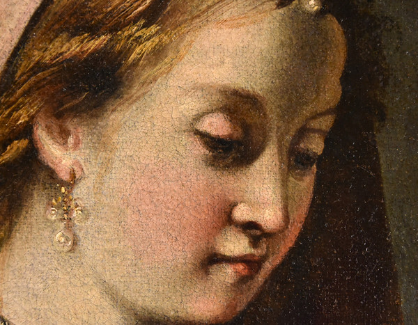 Gaspare Diziani (belluno 1689 - Venice 1767)  Portrait Of A Young Princess (salome?)