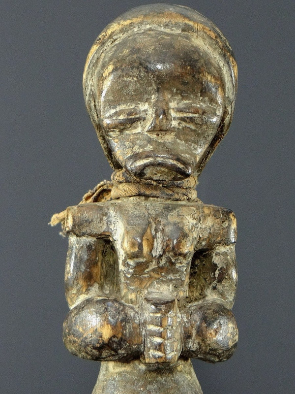 Gabon, Fang People, 1950s/1960s, Wooden "Eyema Byeri" Reliquary Guardian Figure.