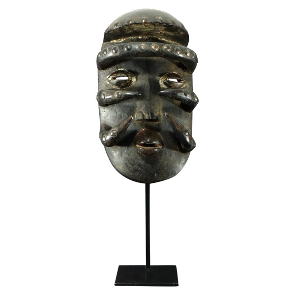 Ouest De La Côte D'ivoire, Peuple Bété, Première Moitié Du XXème Siècle, Superb Wooden Mask.