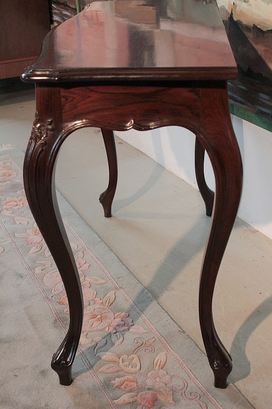 Louis XV rosewood console