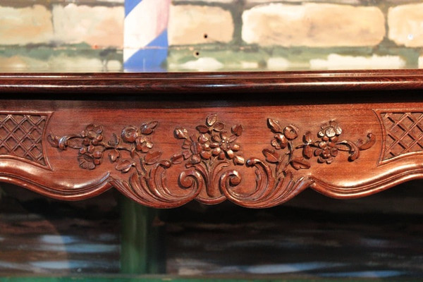 Louis XV rosewood console