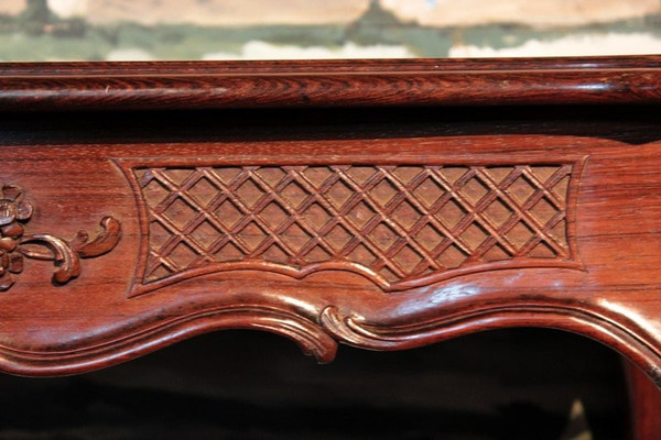 Louis XV rosewood console