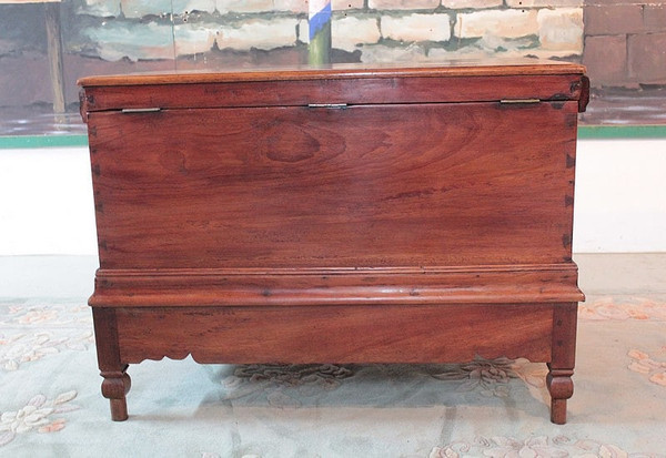 Ghana mahogany chest 19th century