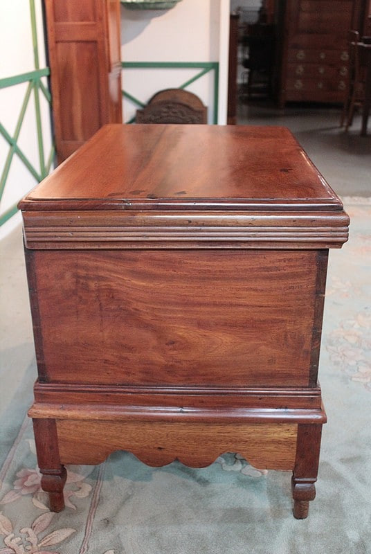 Ghana mahogany chest 19th century