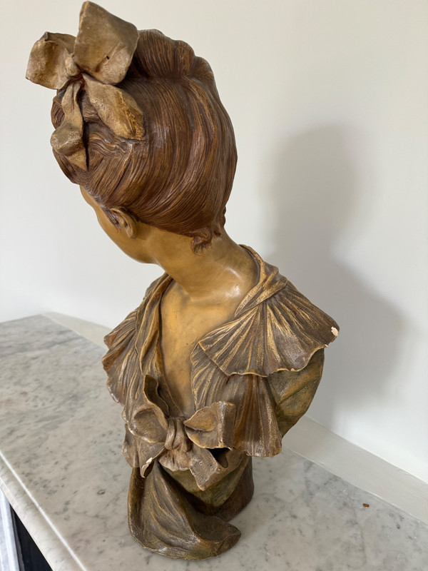 Beautiful Bust of a Woman Goldscheider