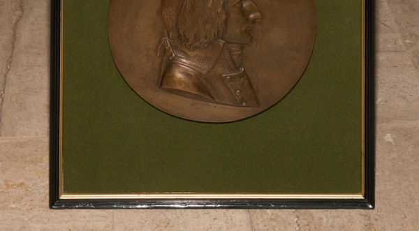 Bronze Medallion Of General Bonaparte Boizot 19th Century