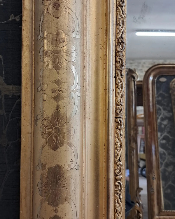 Miroir époque Louis Philippe 139 x 85