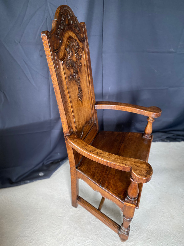 Liège armchair dating from the 19th century Louis XIV regency