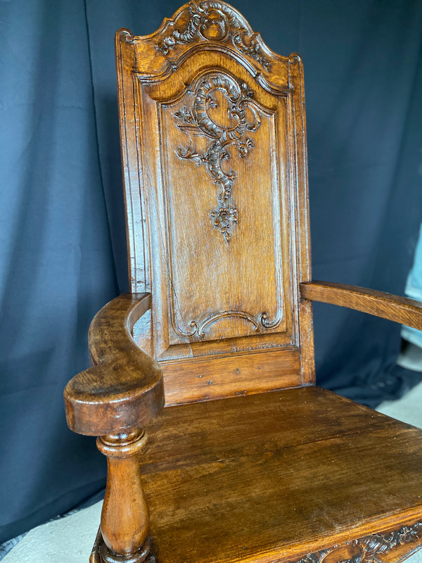 Liège armchair dating from the 19th century Louis XIV regency