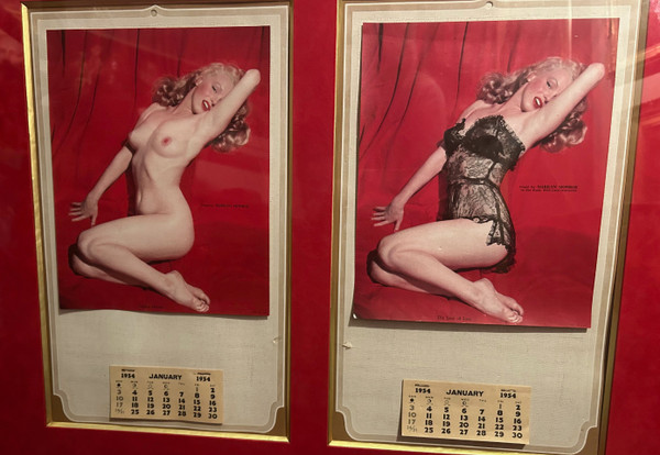 Marilyn Monroe-Kalender 1954