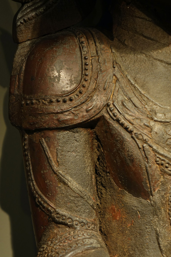 Buddha In Lacquered Wood, Shan States, Burma, Partly 18th C.