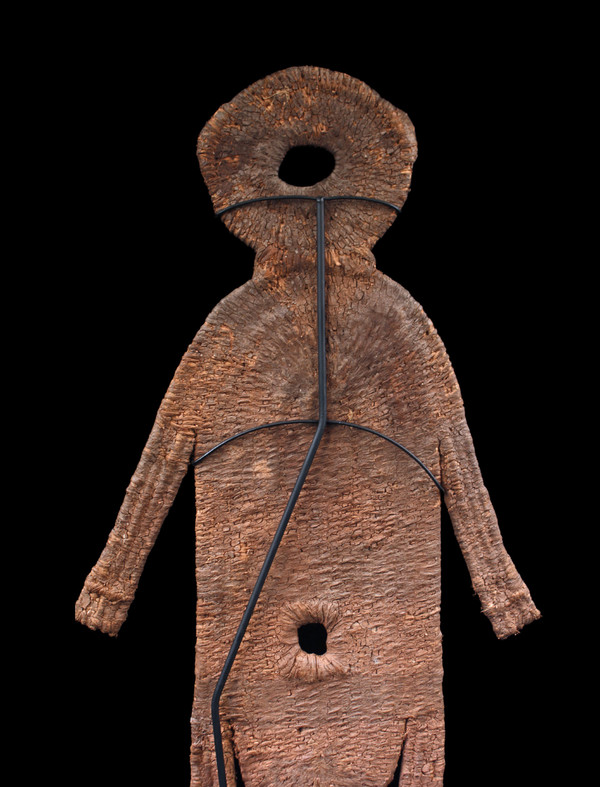 Figura in cesto, arte tribale, arte oceanica, Timbuwara, Papua Nuova Guinea