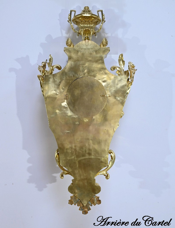 Important gilt bronze wall lamp, Maison Prosper Roussel - Mid-19th century