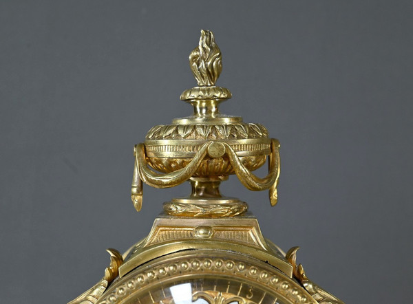 Orologio in bronzo, firmato G.Philippe Palais Royal - 1870