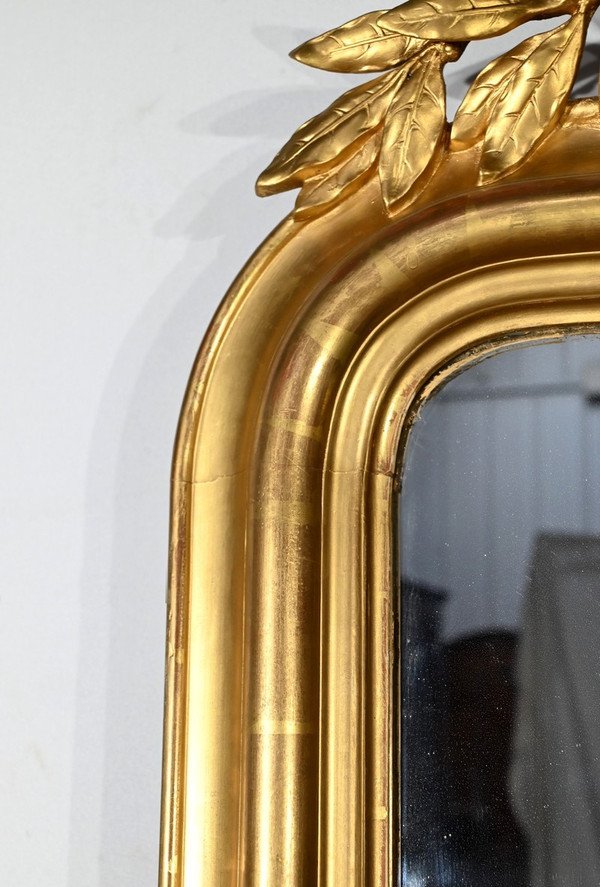 Gilded Wood Mirror, Louis XVI style - 2nd Part XIXth century