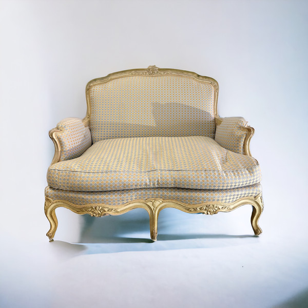 Louis XV style salon in lacquered wood from the 1900's