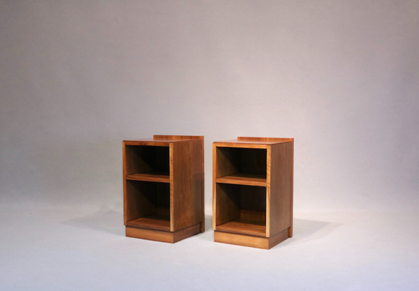 Pair of Art Deco bedside tables