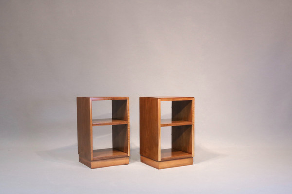 Pair of Art Deco bedside tables