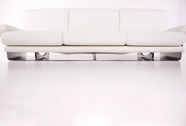 3-seater sofa by Pierre Folie , 1970.