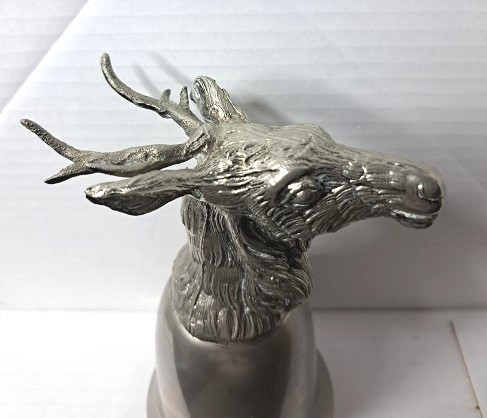 Sculpture Mauro Manetti Italy 1 gobelet Cerf coupe à glace année 60