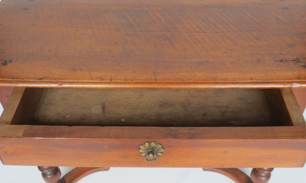 Louis XIV walnut table.