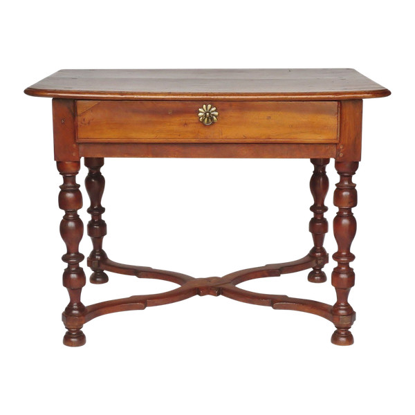 Louis XIV walnut table.