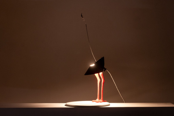 Ingo Maurer. Lamp model “Bibibibi”. 1980s.